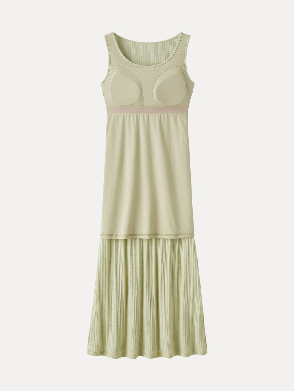 Pointelle U-Neck Maxi Bra Dress