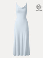 Effortless Vacay Cowl Neck Midi Bra Dress