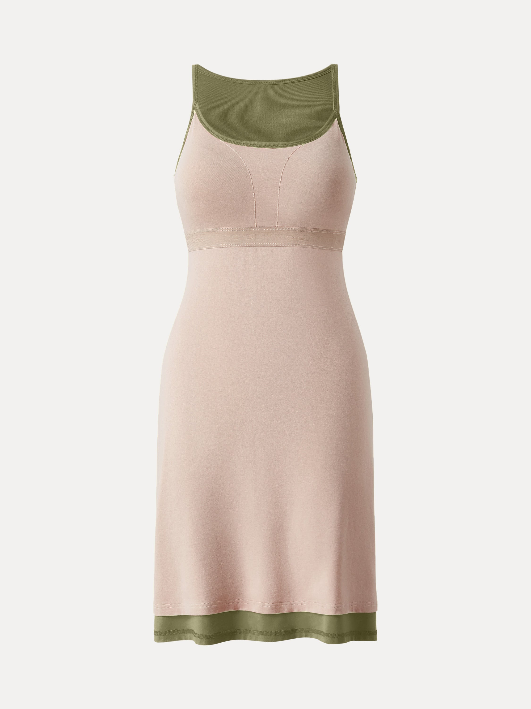 SkinKiss U-Neck Spaghetti Bra Dress