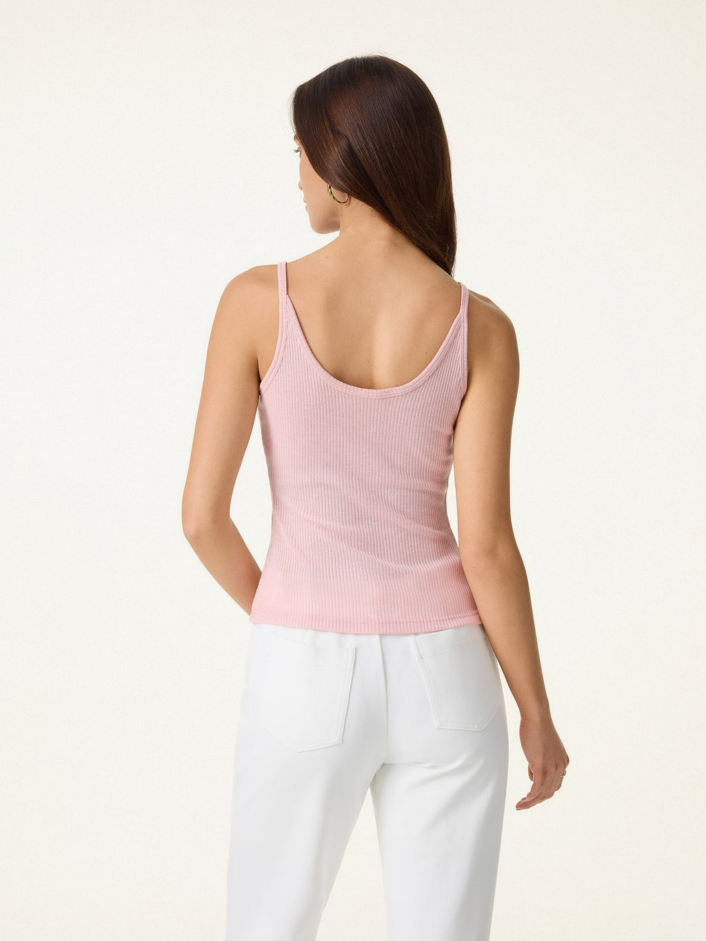 2Pcs Set V-Neck Spaghetti Bra Tank & Knit Relaxed Long Sleeve Cardigan