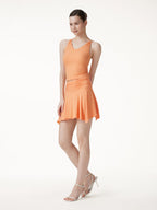 2Pcs Set CoolTouch Spaghetti Brami & Playful Mini SkIrt