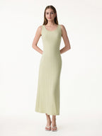 Pointelle U-Neck Maxi Bra Dress