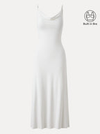 Effortless Vacay Cowl Neck Midi Bra Dress