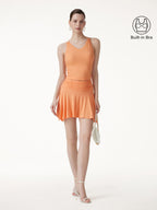 2Pcs Set CoolTouch Spaghetti Brami & Playful Mini SkIrt