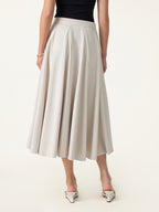 2Pcs Set Multi-wear Bra Top & Volume Skirt with Pockets