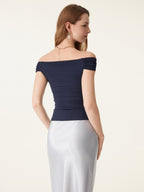 2Pcs Set Multi-wear Bra Top & Volume Skirt with Pockets