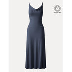 Effortless Vacay Cowl Neck Midi Bra Dress